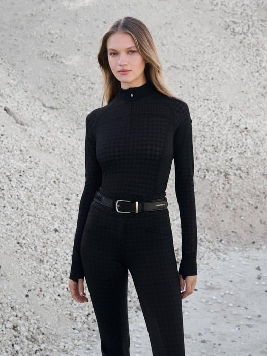 LeMieux Aspen Gigi Bregging Houndstooth Black
