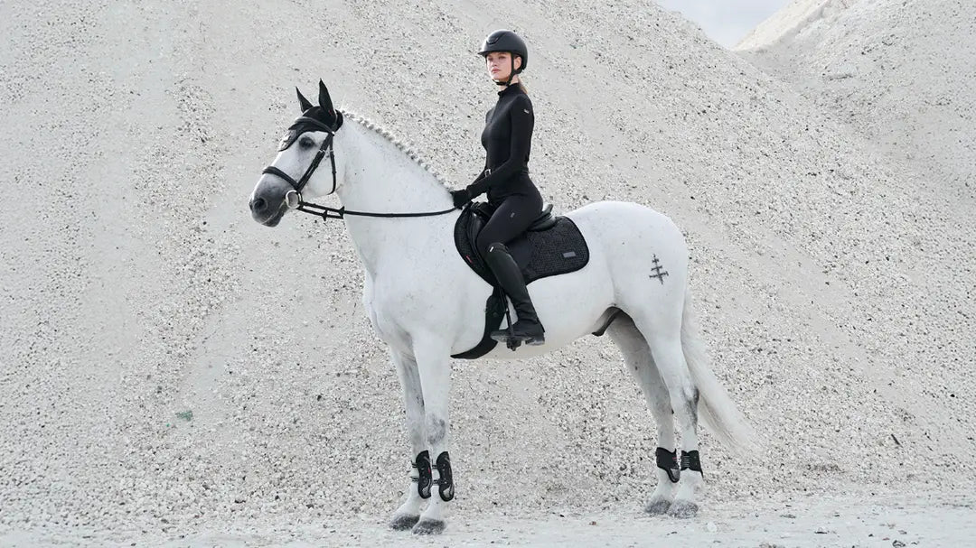 LeMieux Aspen Close Contact Square Houndstooth