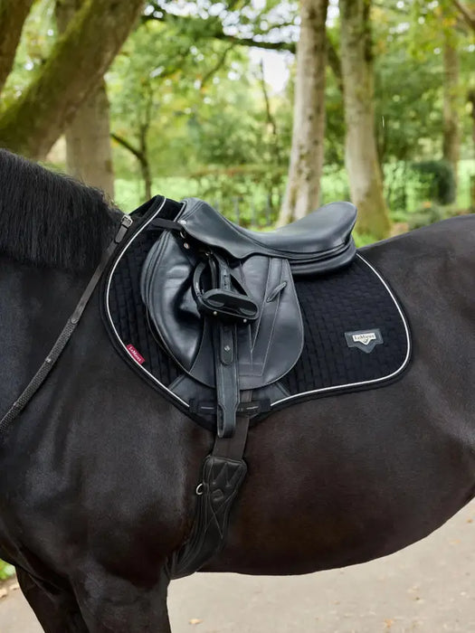 LeMieux Puissance Suede Close Contact Pad Black