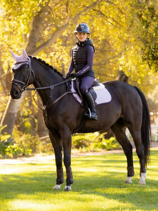 LeMieux Merino & Suede Close Contact Square Lilac
