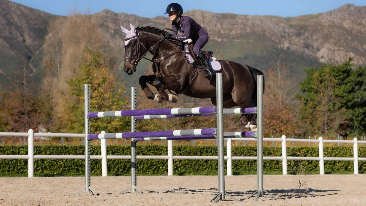 LeMieux Merino & Suede Close Contact Square Lilac
