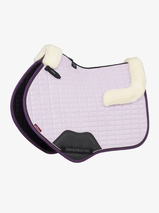 LeMieux Merino & Suede Close Contact Square Lilac
