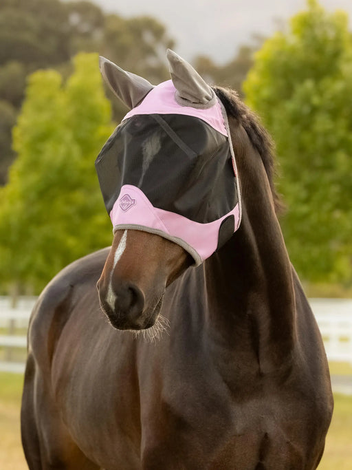 LeMieux Visor-Tek Half Fly Mask Fondant