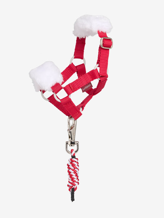 LeMieux Toy Pony Christmas Red Headcollar & Leadrope