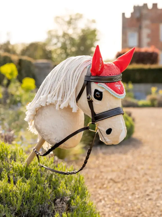 LeMieux Harlow Hobby Horse Fly Hood Coral Crush