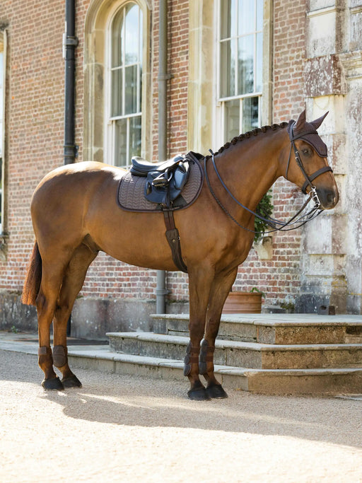 LeMieux Heritage Herringbone Jump Square Cocoa