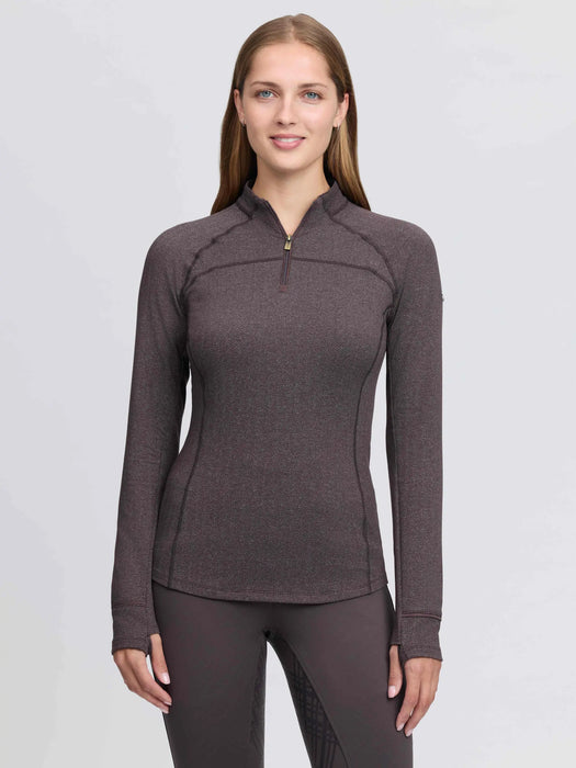 LeMieux Heritage Herringbone Base Layer Cocoa