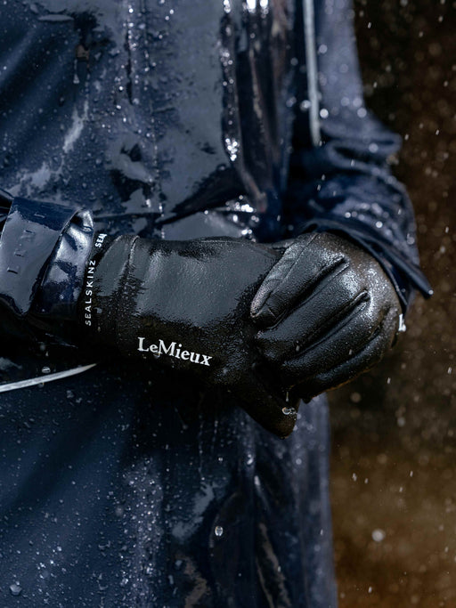 LeMieux x Sealskinz Light Weight Waterproof Gloves Black