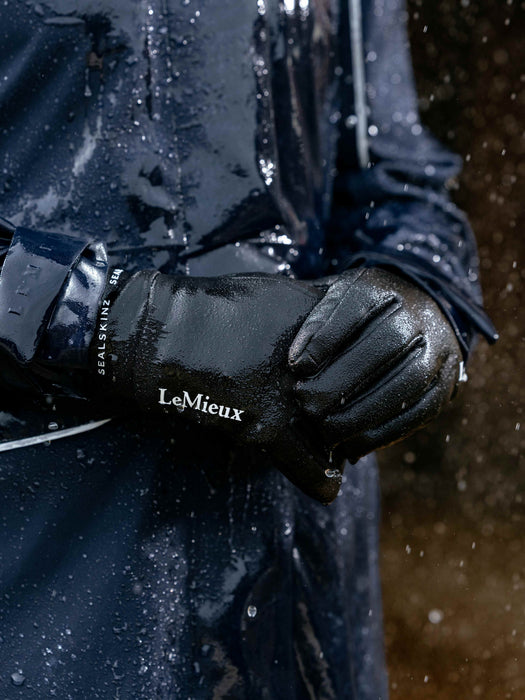 LeMieux x Sealskinz Light Weight Waterproof Gloves Black