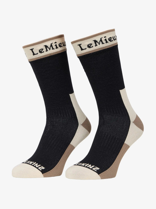 LeMieux x Sealskinz Waterproof Socks Black
