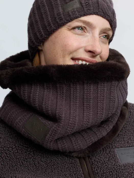 LeMieux Heritage Knitted Snood Cocoa