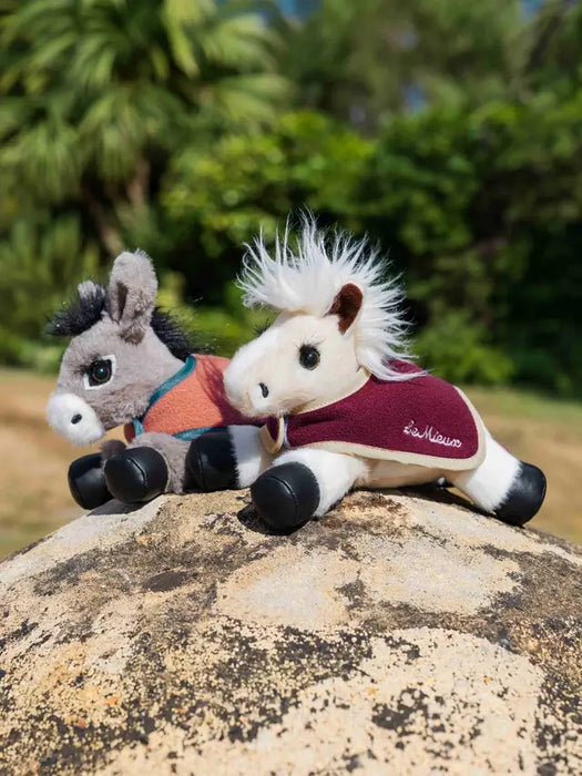 LeMieux Tiny Rugs 2 Pack Blackberry & Spiced Earth