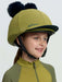 LeMieux Mini Double Pom Hat Silk Gooseberry