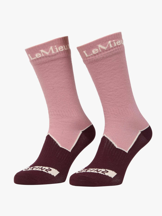 LeMieux x Sealskinz Waterproof Socks Dusty Pink