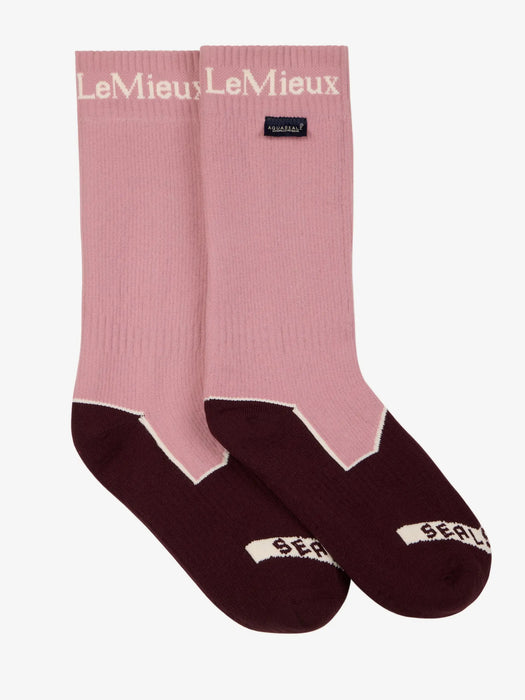 LeMieux x Sealskinz Waterproof Socks Dusty Pink