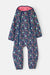 Children's floral print rainsuit 