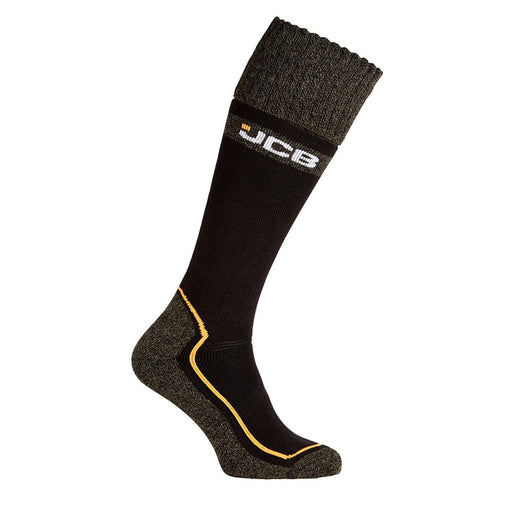 JCB Pro Tech Welly Sock Black