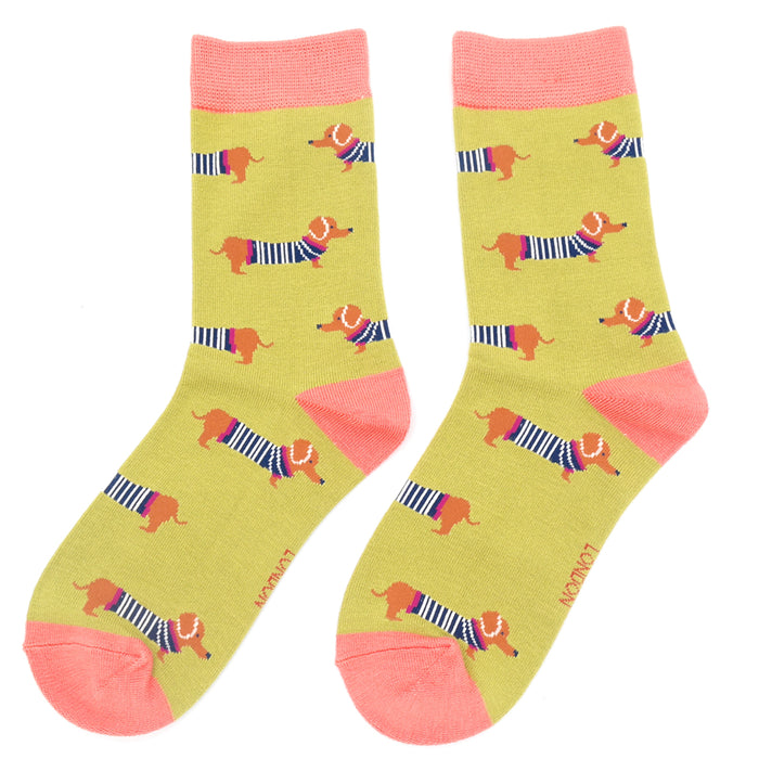 Miss Sparrow Parisian Pups Socks