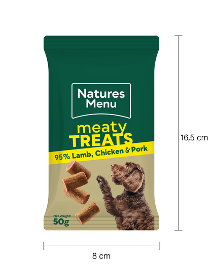 Natures Menu Dog Treat Lamb & Chicken 50g