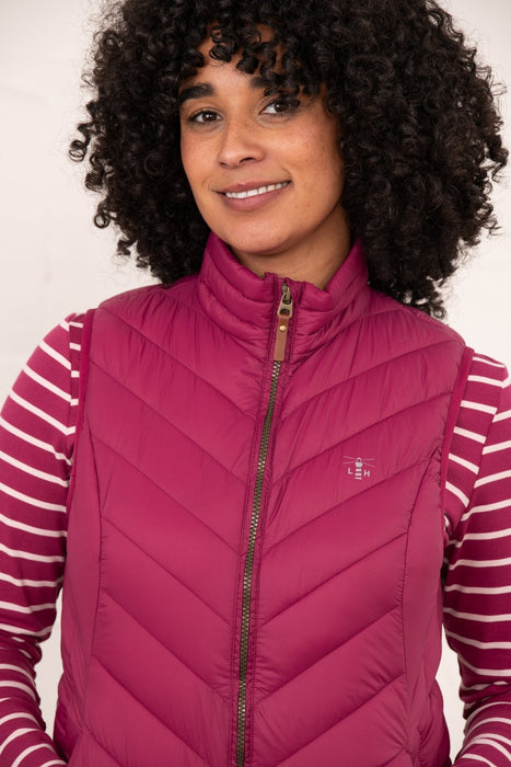 Lighthouse Laurel Gilet Berry