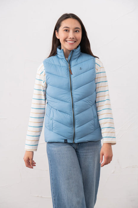 Lighthouse Laurel Gilet Blue