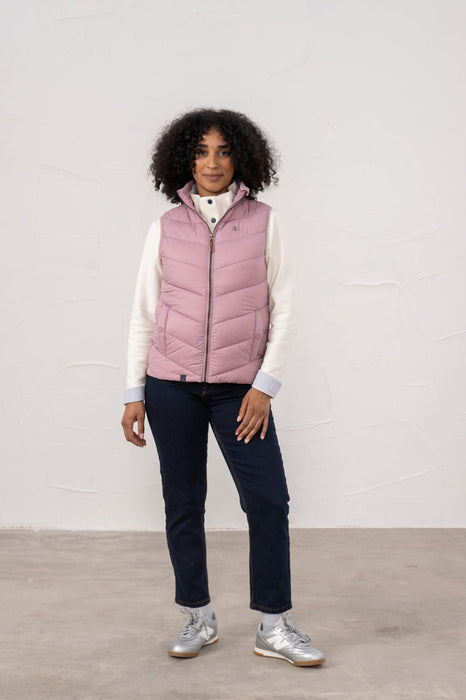 Lighthouse Laurel Gilet Wild Rose
