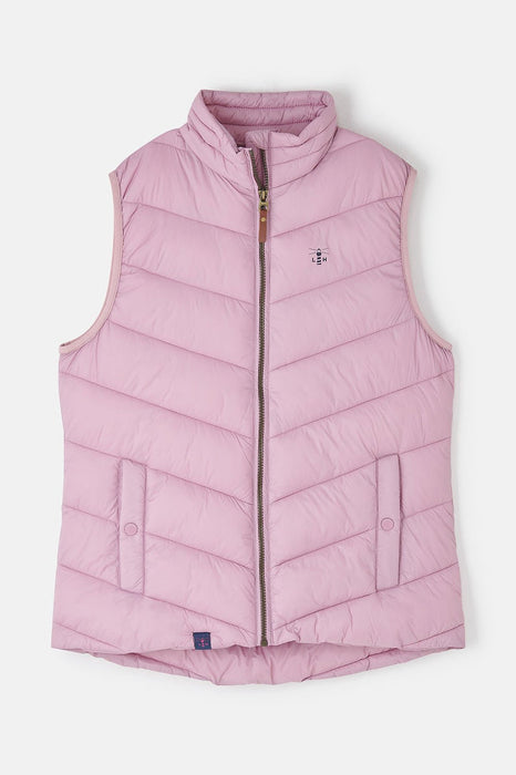 Pink puffer vest 