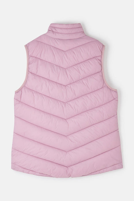 Pink padded bodywarmer