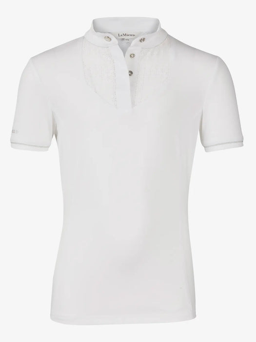 LeMieux Belle White Show Shirt
