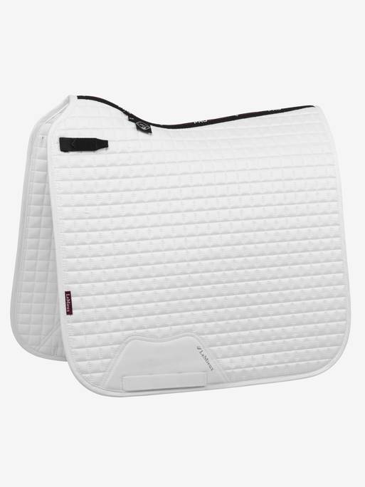 LeMieux Suede Dressage Square White