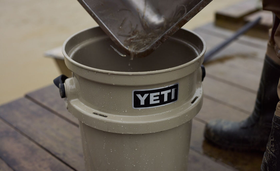 Yeti Loadout Bucket 5 Gallon Tan