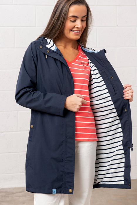 LightHouse Beachcomber II Long Coat Navy