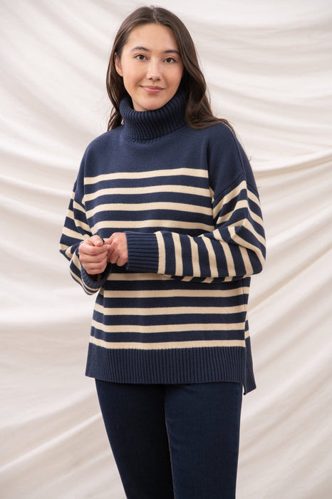 Lighthouse Luisa Jumper Navy Stripe
