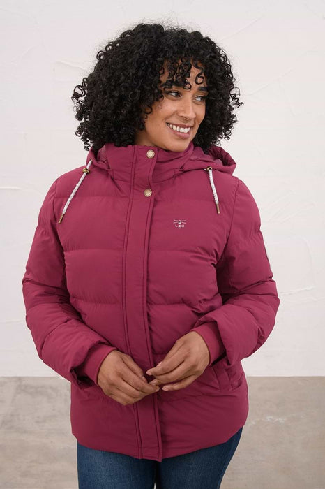 Lighthouse Margot Padded Coat Berry