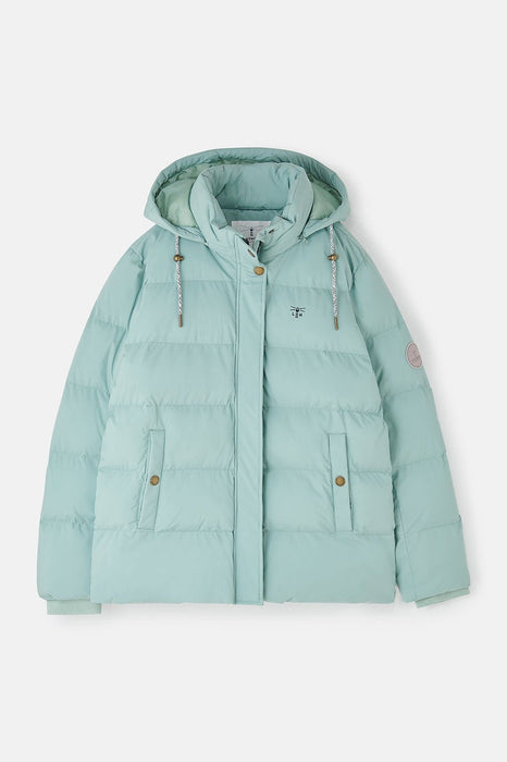 Light blue puffer jacket 