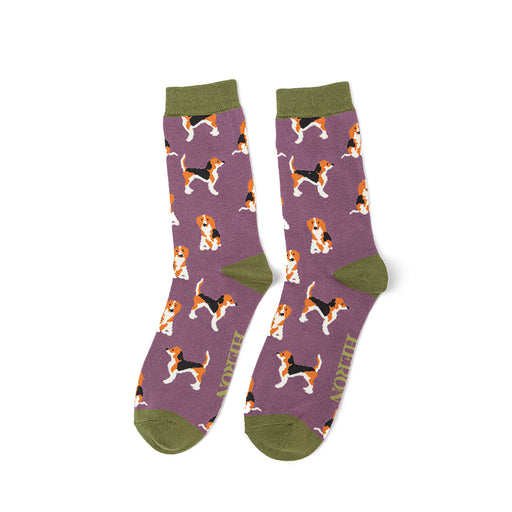 Mr Heron Beagle Pups Socks
