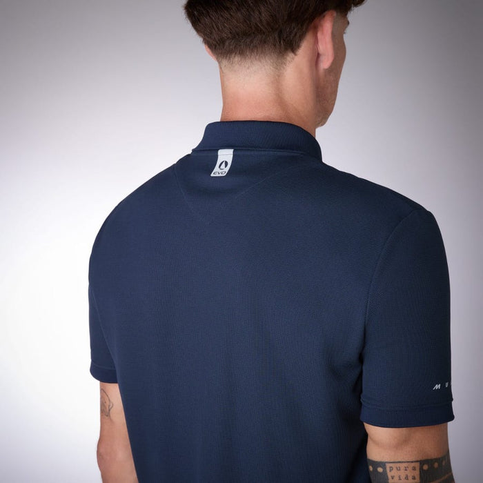 Musto Men's Evo Crew Pro Lite Polo Navy