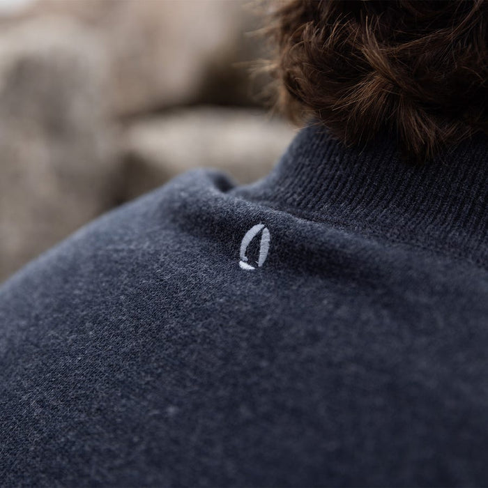  Musto Men's Evo Knit Windproof 1/4 Zip Navy