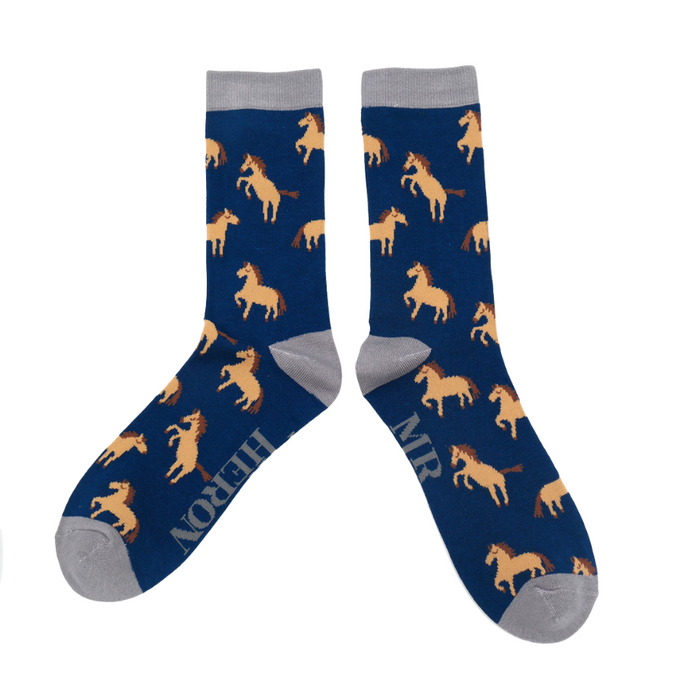 Mr Sparrow Wild Horses Socks
