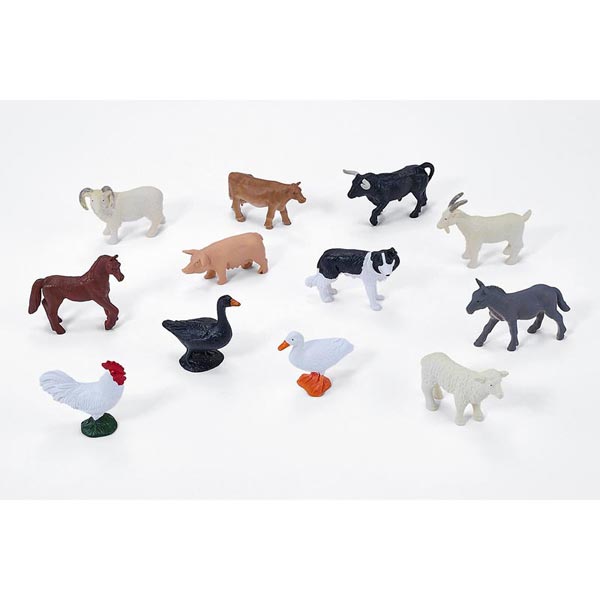 Toy MOJO Mini World Farmland Tube 12-pack