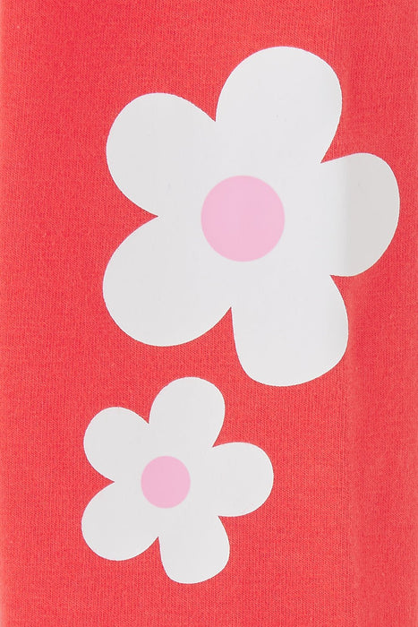 LightHouse Mollie Leggings Coral & Flower