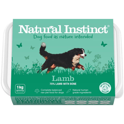 Natural Instinct Lamb 1kg Frozen