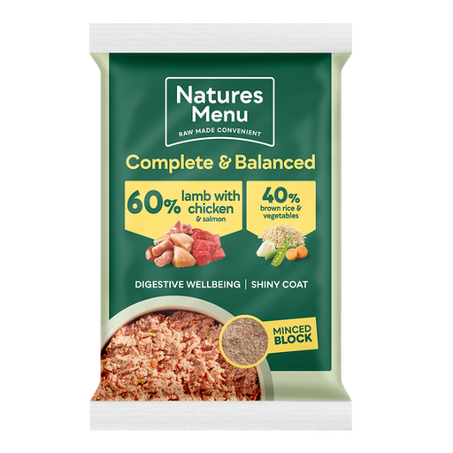 Natures Menu Complete & Balanced 60/40 60% Lamb With Chicken 400g