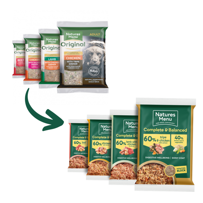 Natures Menu Complete & Balanced 60/40 Multipack 12x300g