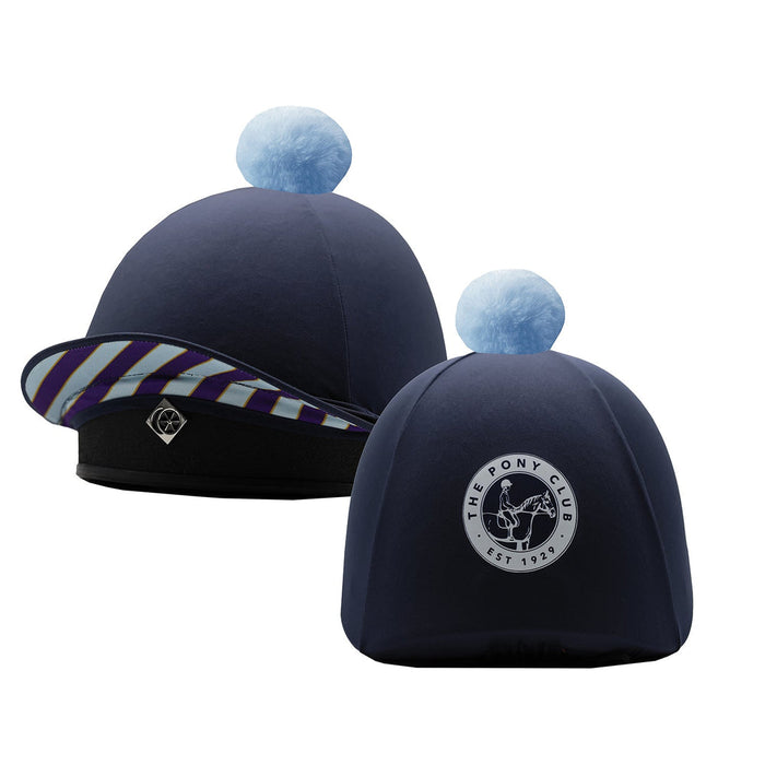 Official Pony Club 2in1 Lycra Hat Silk 