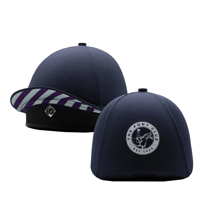 Official Pony Club 2in1 Lycra Hat Silk 