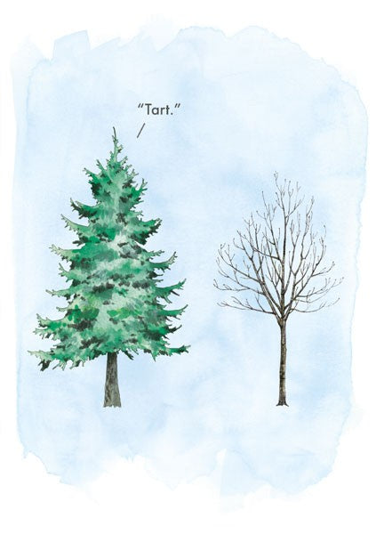 The Art File Tart Tree Card
