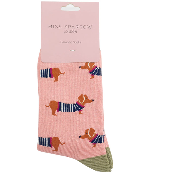 Miss Sparrow Parisian Pups Socks