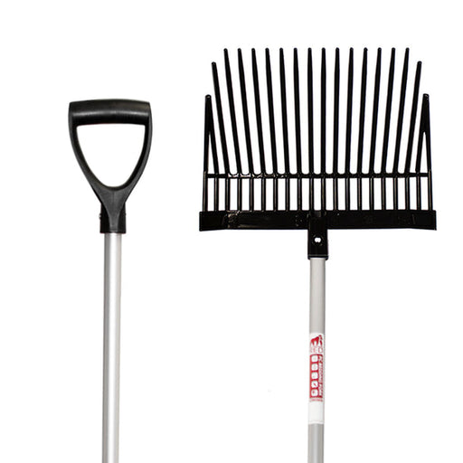 Red Gorilla Bedding Fork Black D Handle