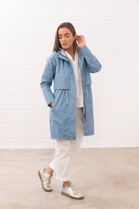 LightHouse Pippa Coat Soft Denim